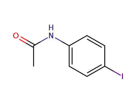 Molecular Structure of 622-50-4 (N-(4-Iodophenyl)acetamide)