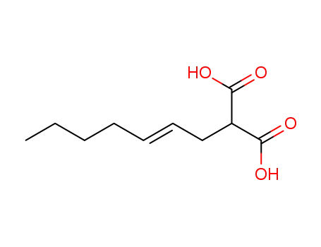(E)-3-octene-1,1-dicarboxylic acid