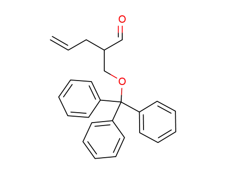 2-trityloxymethylpent-4-enal