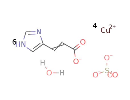 Cu4(5-imidazoleacrylate)6(SO4)*H2O