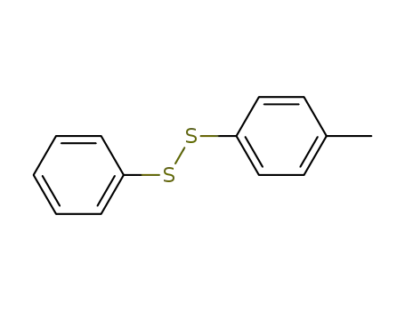 Molecular Structure of 29627-34-7 (Disulfide, 4-methylphenyl phenyl)