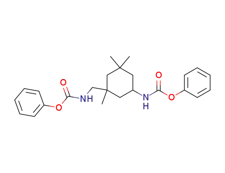 3-(phenoxycarbonylamino-methyl)-3,5,5-trimethylcyclohexyl carbamic acid phenyl ester