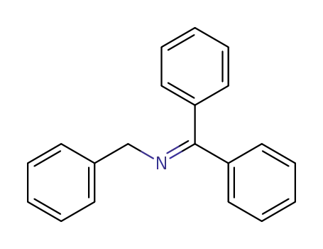 Molecular Structure of 7699-79-8 (N-(diphenylmethylidene)-1-phenylmethanamine)