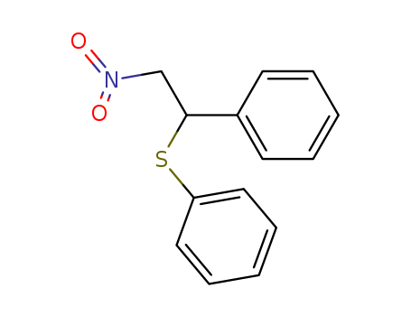 Benzene, [(2-nitro-1-phenylethyl)thio]-