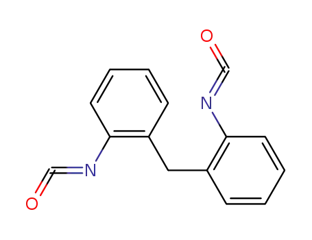 Molecular Structure of 2536-05-2 (2,2'-methylenediphenyl diisocyanate)