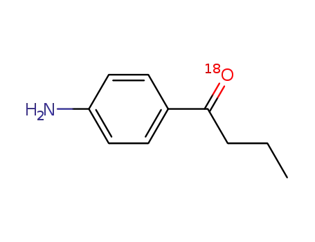 (18)O-1-(4-aminophenyl)butan-1-one