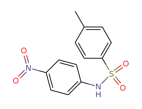 Molecular Structure of 734-25-8 (4'-NITRO-P-TOLUENESULFONANILIDE)