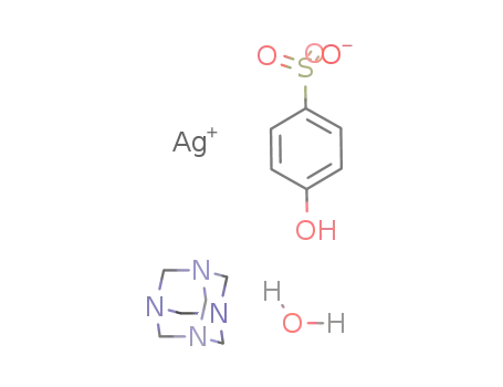 [Ag(hexamethylenetetramine)(4-hydroxybenzenesulfonate)(H2O)]