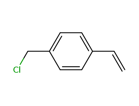 1592-20-7,4-Vinylbenzyl chloride,Styrene,p-(chloromethyl)- (6CI,7CI,8CI);1-(Chloromethyl)-4-vinylbenzene;4-(Chloromethyl)styrene;CMS 14;p-(Chloromethyl)styrene;p-Vinylbenzyl chloride;