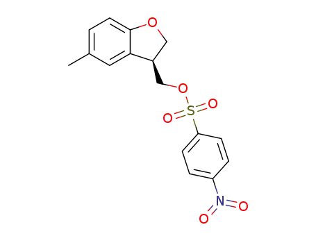 [(3S)-5-methyl-2,3-dihydro-1-benzofuran-3-yl]methyl 4-nitrobenzenesulfonate