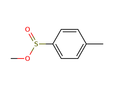 Molecular Structure of 672-78-6 (METHYL P-TOLUENESULFINATE)