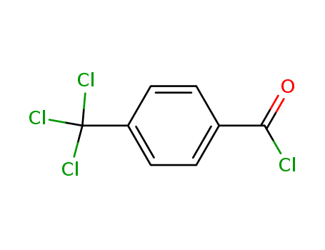 Benzoyl chloride,4-(trichloromethyl)-