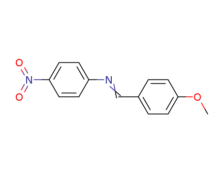 Benzenamine,N-[(4-methoxyphenyl)methylene]-4-nitro- cas  15450-66-5