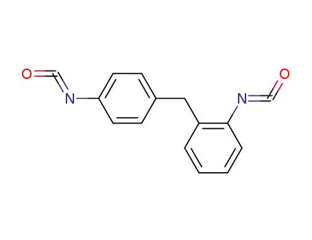 Molecular Structure of 5873-54-1 (2 4'-METHYLENEBIS(PHENYL ISOCYANATE))