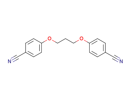 Molecular Structure of 7476-06-4 (4,4'-(1,3-Propanediylbisoxy)bisbenzonitrile)