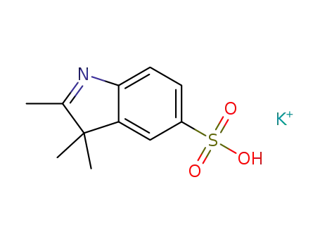 2,3,3,-trimethylindoleninium-5-sulfonate potassium salt