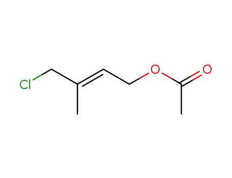 Molecular Structure of 24529-80-4 (2-Buten-1-ol, 4-chloro-3-methyl-, acetate, (E)-)