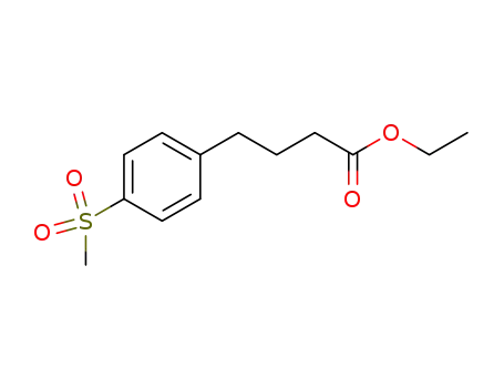 ethyl 4-(4-(methylsulfonyl)phenyl)butanoate