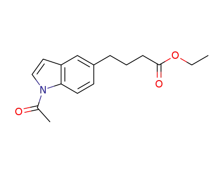 ethyl 4-(1-acetyl-1H-indol-5-yl)butanoate