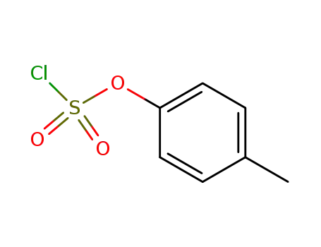Molecular Structure of 772-80-5 (Chlorosulfuric acid, 4-methylphenyl ester)
