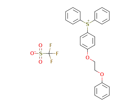 diphenyl(diphenoxyethane)sulfonium triflate