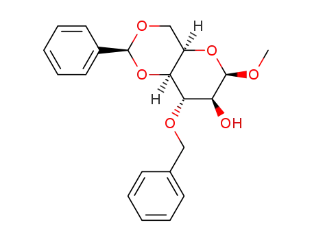 methyl 3-O-benzyl-4,6-O-benzylidene-β-D-idopyranoside