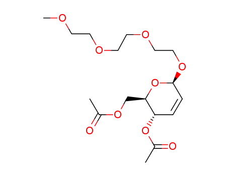 2-(2-(2-methoxyethoxy)ethoxy)ethanyl 4,6-di-O-acetyl-2,3-dideoxy-β-D-erythro-hex-2-enopyranoside