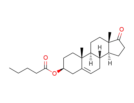 17-oxoandrost-5-ene-3β-yl pentanoate