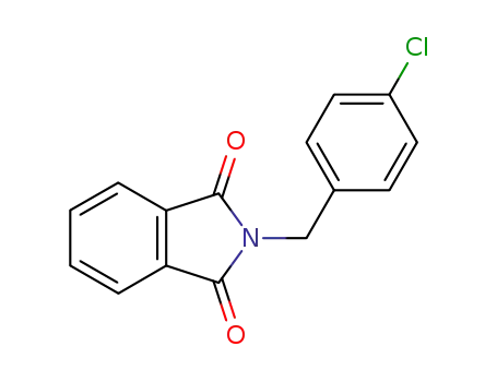 Molecular Structure of 131523-32-5 (2-(4-chloro-benzyl)-1H-isoindole-1,3(2H)-dione)