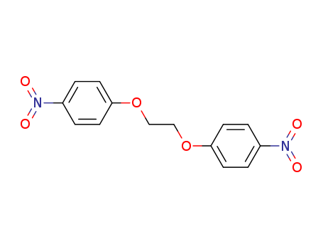 Molecular Structure of 14467-69-7 (Benzene,1,1'-[1,2-ethanediylbis(oxy)]bis[4-nitro-)