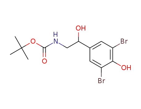 (±)-tert-butyl 2-(3,5-dibromo-4-hydroxyphenyl)-2-hydroxyethylcarbamate