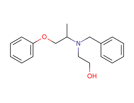 Molecular Structure of 101-45-1 (2-[benzyl(1-methyl-2-phenoxyethyl)amino]ethanol)
