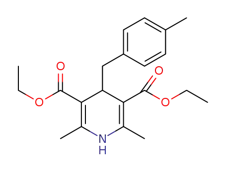 diethyl 2,6-dimethyl-4-(4-methylbenzyl)-1,4-dihydropyridine-3,5-dicarboxylate