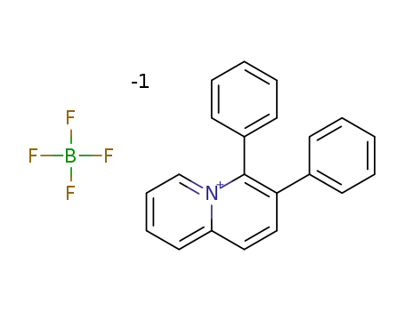 3,4-diphenylquinolizin-5-ium tetrafluoroborate