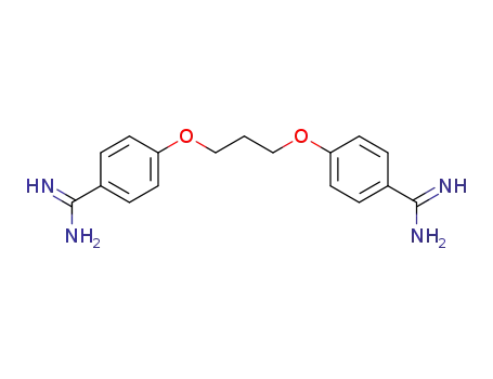 Molecular Structure of 104-32-5 (Propamidine)