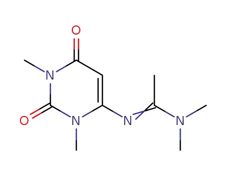 6-[1-aza-2-(dimethylamino)prop-1-enyl]-1,3-dimethyl uracil