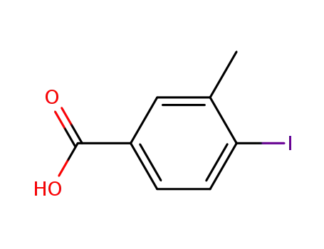 Molecular Structure of 52107-87-6 (4-IODO-3-METHYLBENZOIC ACID)