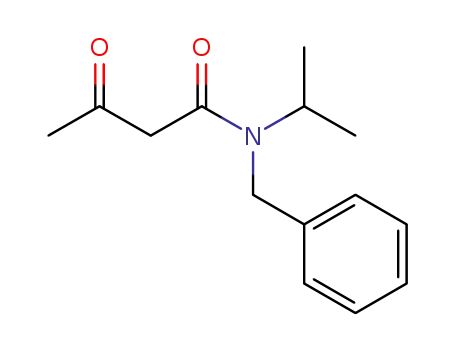 N-(1-methylethyl)-3-oxo-N-(phenylmethyl)butanamide