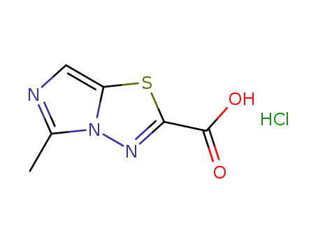5-methyl-imidazo[5,1-b][1,3,4]thiadiazole-2-carboxylic acid hydrochloride