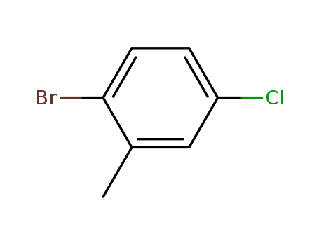 14495-51-3,1-Bromo-4-chloro-2-methylbenzene,Toluene,2-bromo-5-chloro- (8CI);1-Bromo-2-methyl-4-chlorobenzene;1-Bromo-4-chloro-2-methylbenzene;