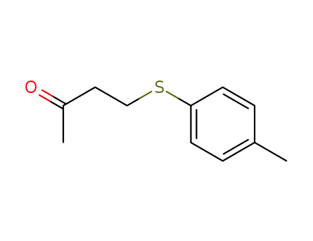 Molecular Structure of 6110-02-7 (2-Butanone, 4-[(4-methylphenyl)thio]-)