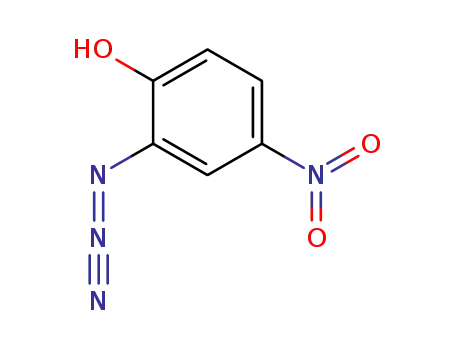 Molecular Structure of 33354-58-4 (2-azido-4-nitrophenol)