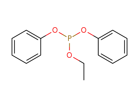 Molecular Structure of 2161-16-2 (Phosphorous acid, ethyl diphenyl ester)
