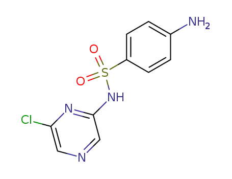 Molecular Structure of 102-65-8 (Sulfaclozine)
