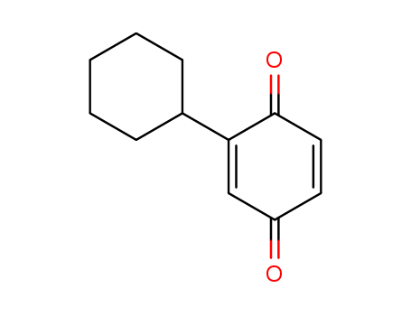 2,5-Cyclohexadiene-1,4-dione, 2-cyclohexyl-