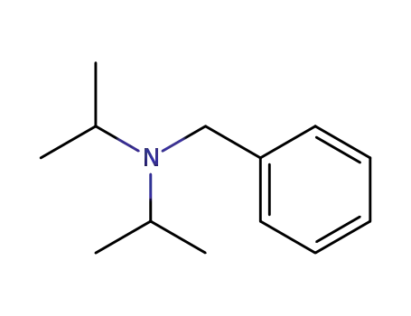 Molecular Structure of 34636-09-4 (Benzyldiisopropylamine)