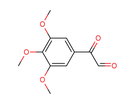 Molecular Structure of 150114-69-5 (3,4,5-TRIMETHOXYPHENYLGLYOXAL HYDRATE)