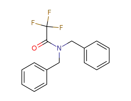 Molecular Structure of 14618-33-8 (Acetamide, 2,2,2-trifluoro-N,N-bis(phenylmethyl)-)