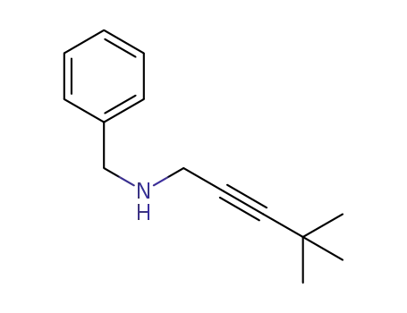 N-benzyl 4,4-dimethyl-pent-2-ynylamine