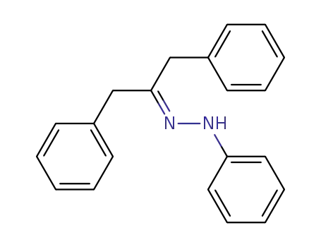 Molecular Structure of 1788-30-3 (2-Propanone, 1,3-diphenyl-, phenylhydrazone)